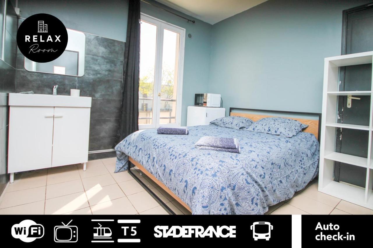 08 - Chambre Proche Paris Et Transports Avec Tv Wifi Saint-Denis  Zewnętrze zdjęcie